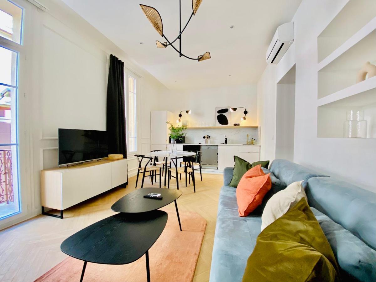 Newly Renovated Apartment With Balcony, Ac, Fiber Internet Monte Carlo Bagian luar foto