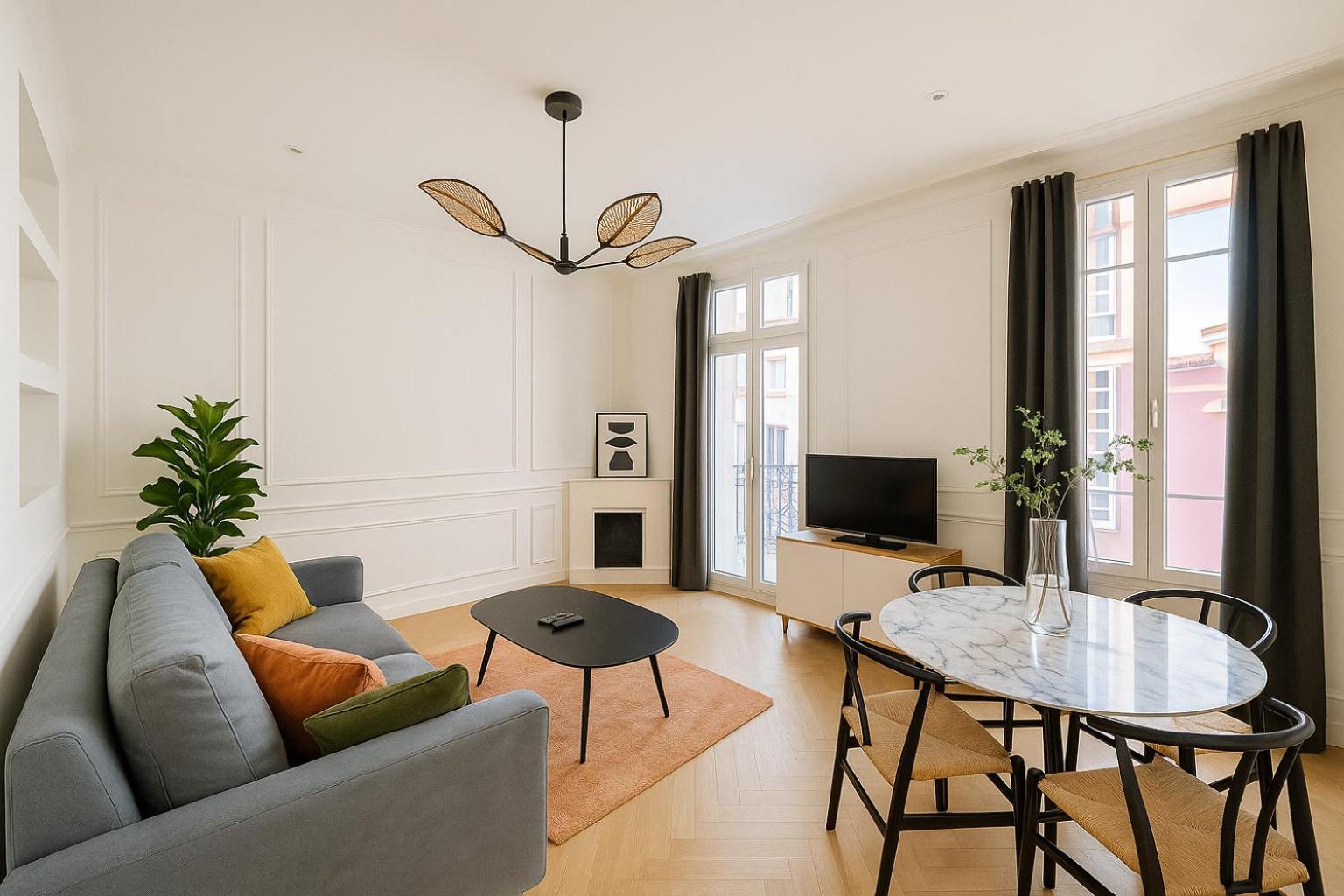 Newly Renovated Apartment With Balcony, Ac, Fiber Internet Monte Carlo Bagian luar foto