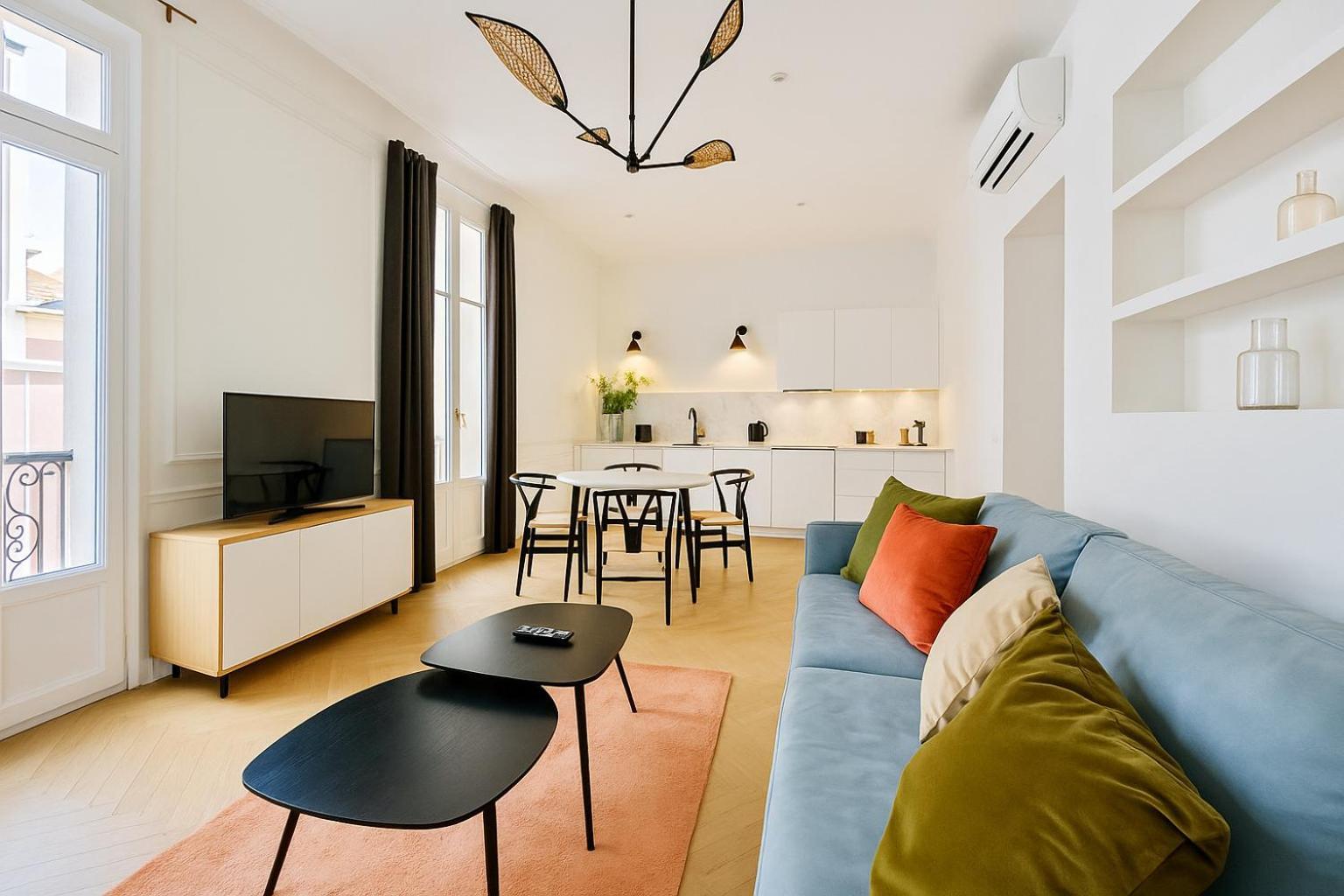 Newly Renovated Apartment With Balcony, Ac, Fiber Internet Monte Carlo Bagian luar foto